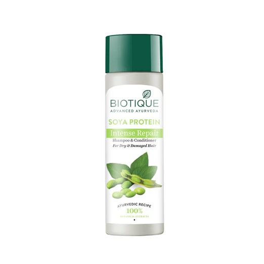 Biotique Bio Soya Protein Fresh Nourishing Shampoo &amp; conditioner 180 ml