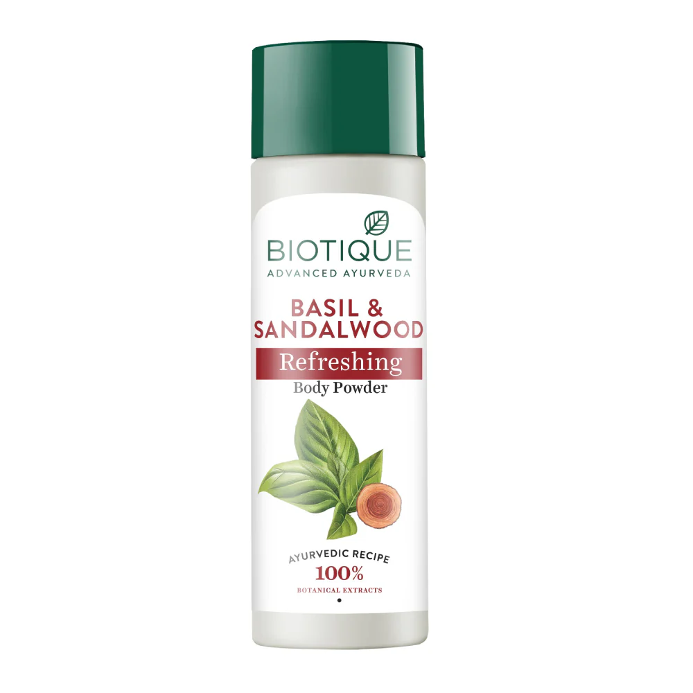 Basil &amp; sandalwood refreshing body powder 150 g