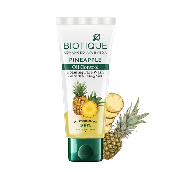 Pineapple oil control foaming face wash 100 ml